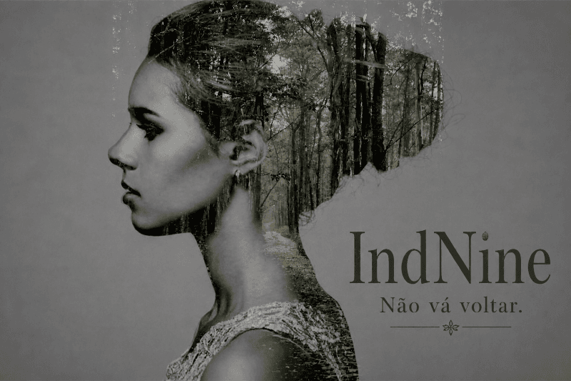 Capa de Não Vá voltar .