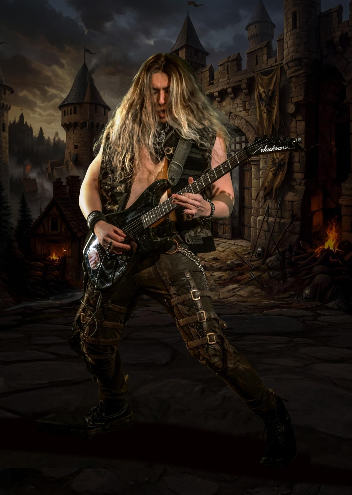 Mickey Lyxx: O Guitarrista de 21 Anos que Juntou uma Ex-Trans-Siberian Orchestra pra Contar a História de uma Batalha Medieval
