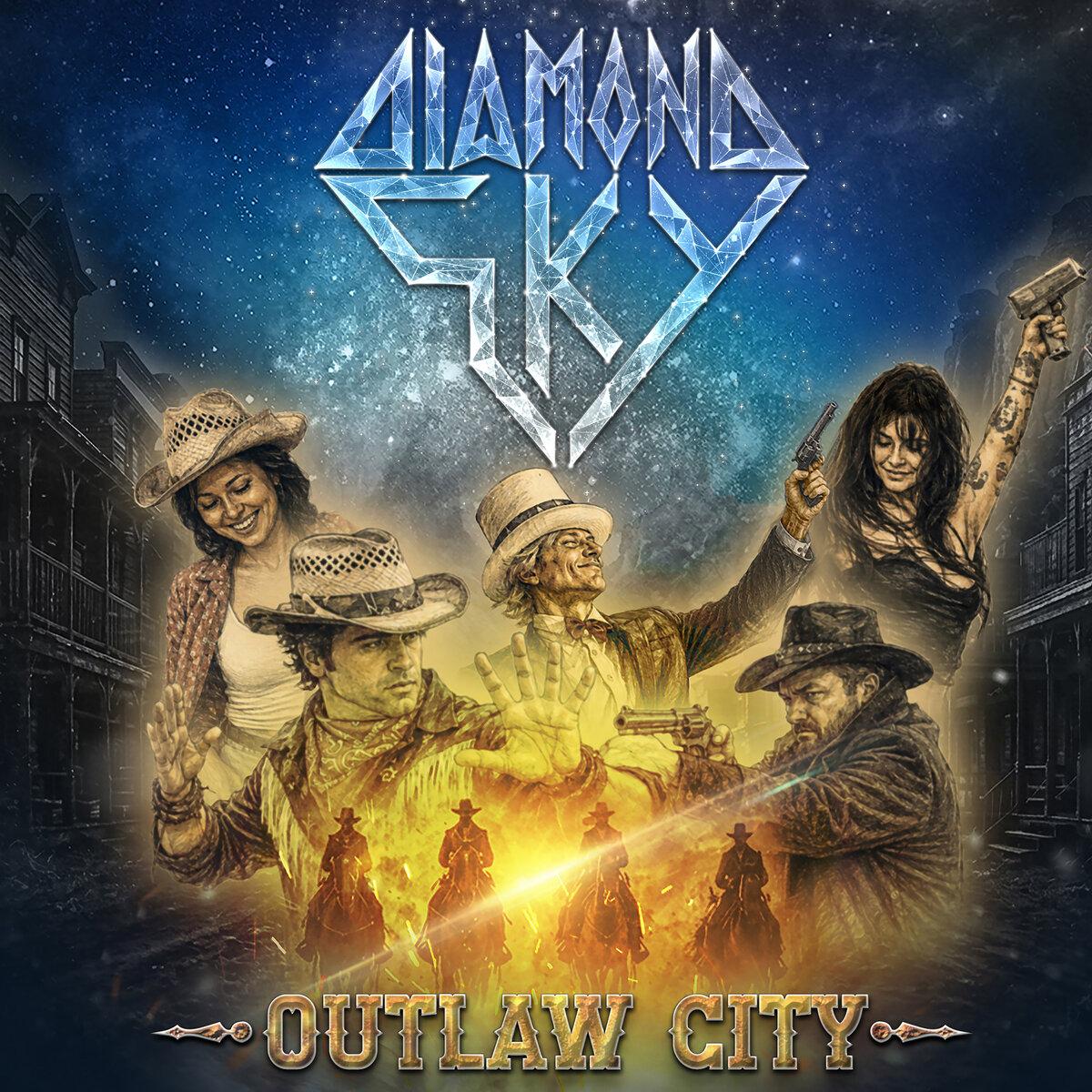 Diamond Sky lança "Outlaw City", uma sátira da cultura das armas em forma de faroeste